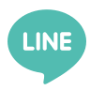 LINEアイコンホバー時